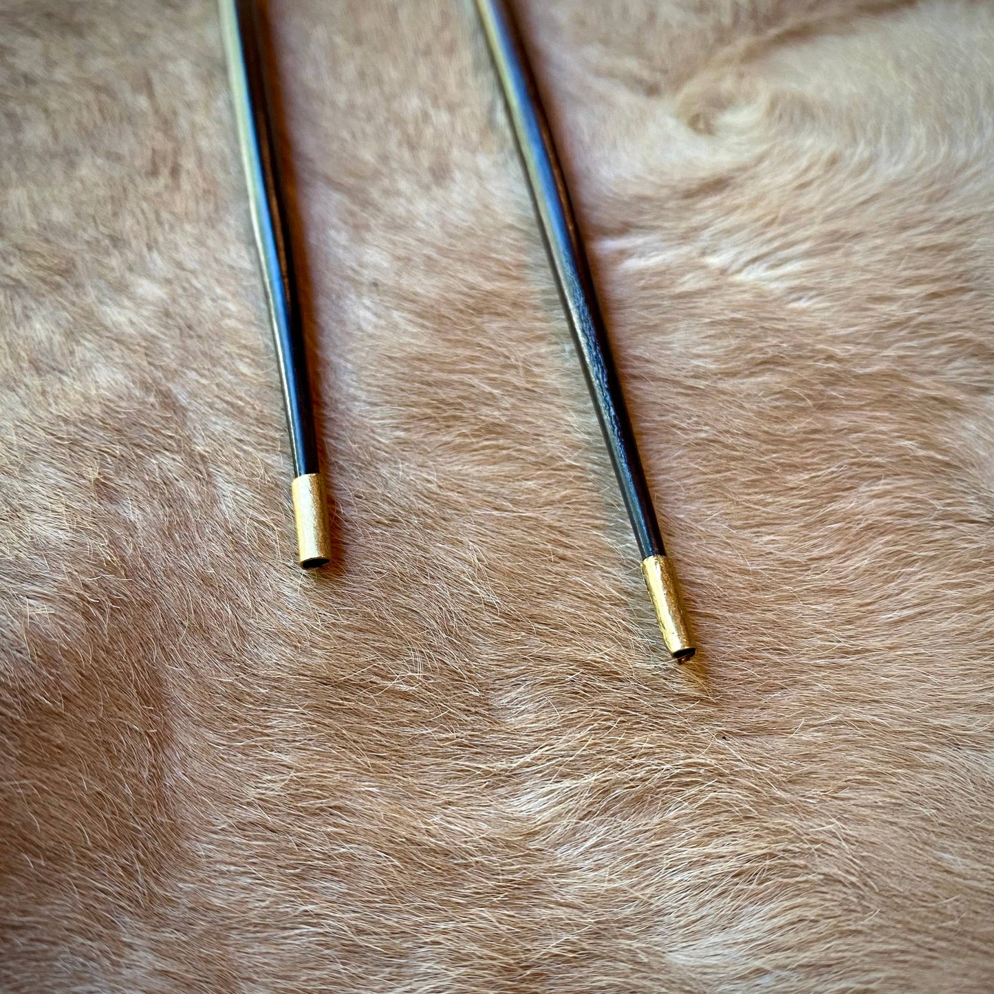 Porcupine Quill & Pearl Earrings