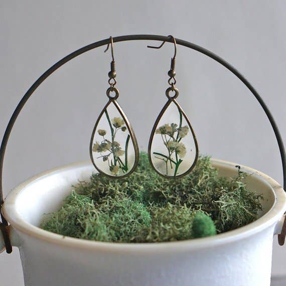 May Birth Flower Earrings