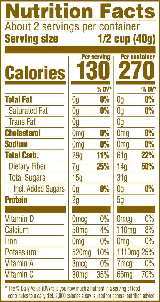 Tropical Blend, Skin-on Dried Fruit - 3oz