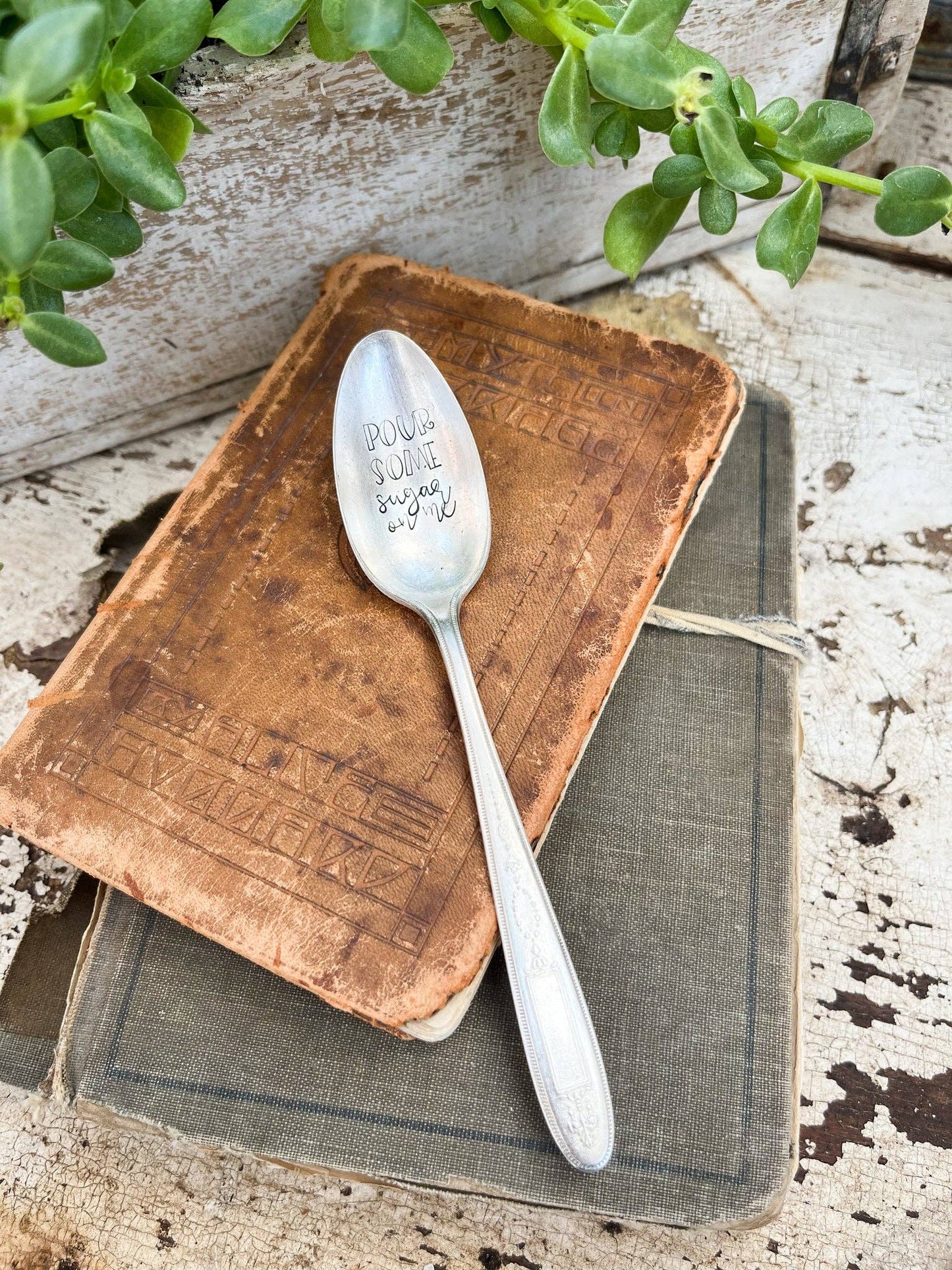 Pour Some Sugar On Me Vintage Spoon