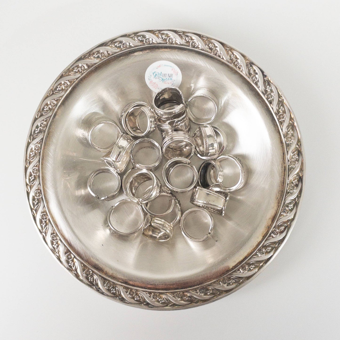 Vintage Flatware Handle Rings