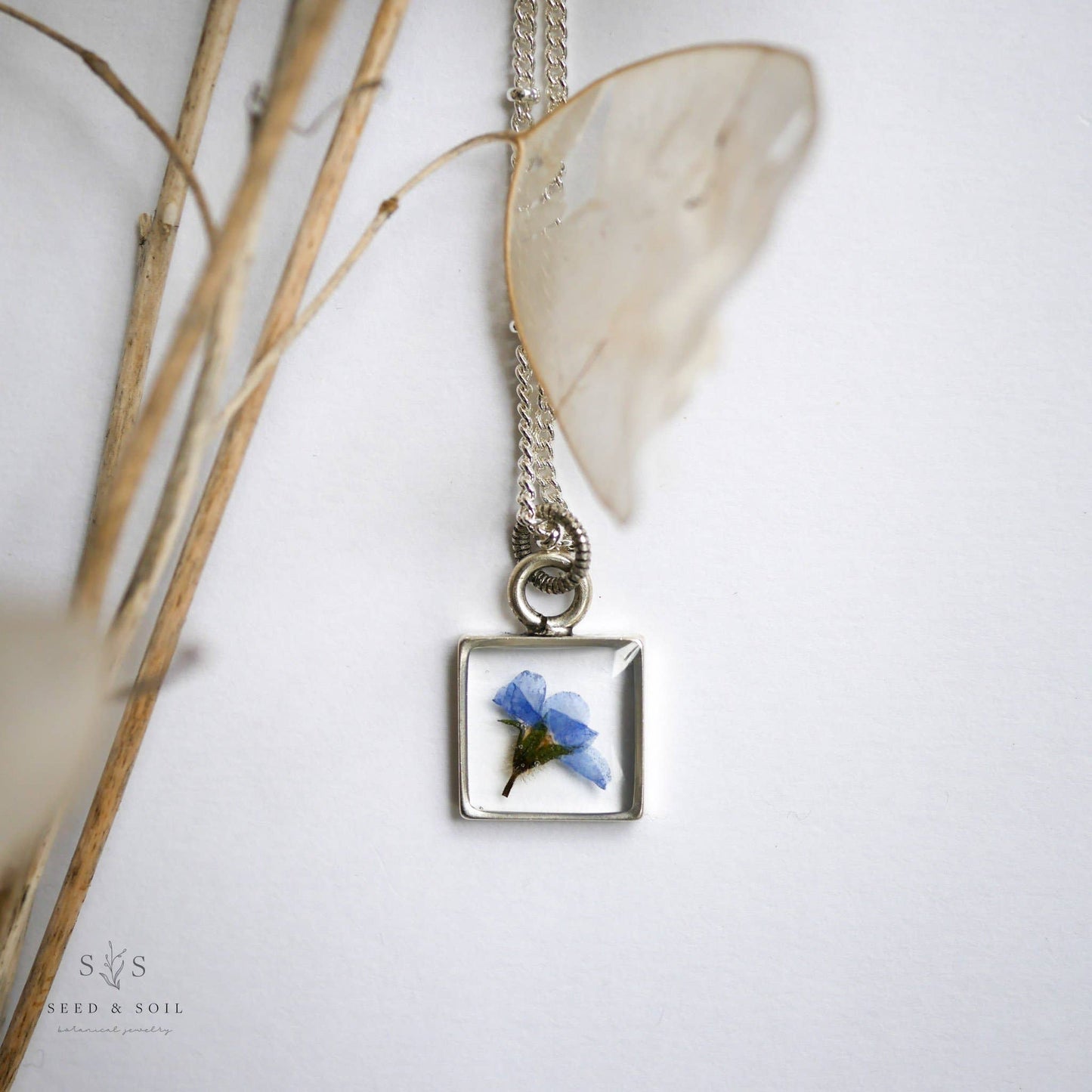 Small Square Pendant