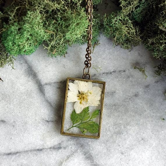 December Birth Flower Necklace