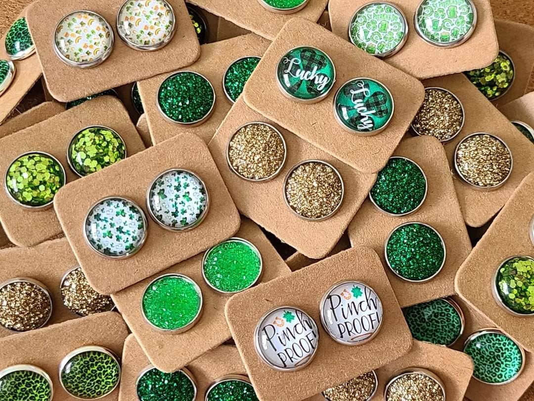 St. Patricks Day Earrings