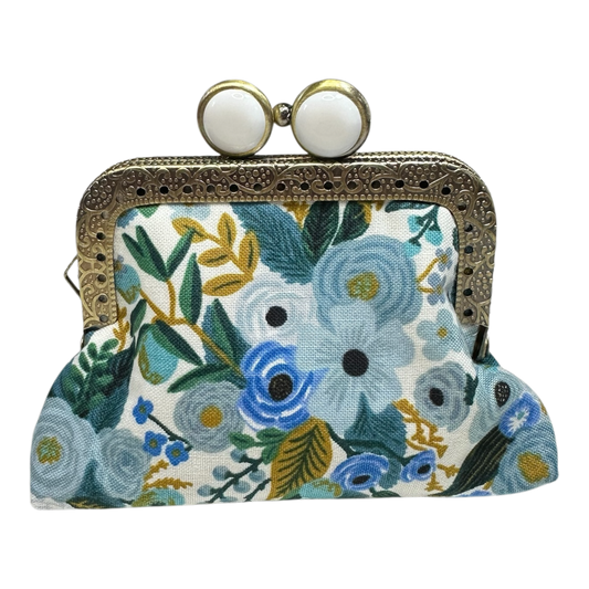 Mini Clutch Coin Purse - Blue Skies