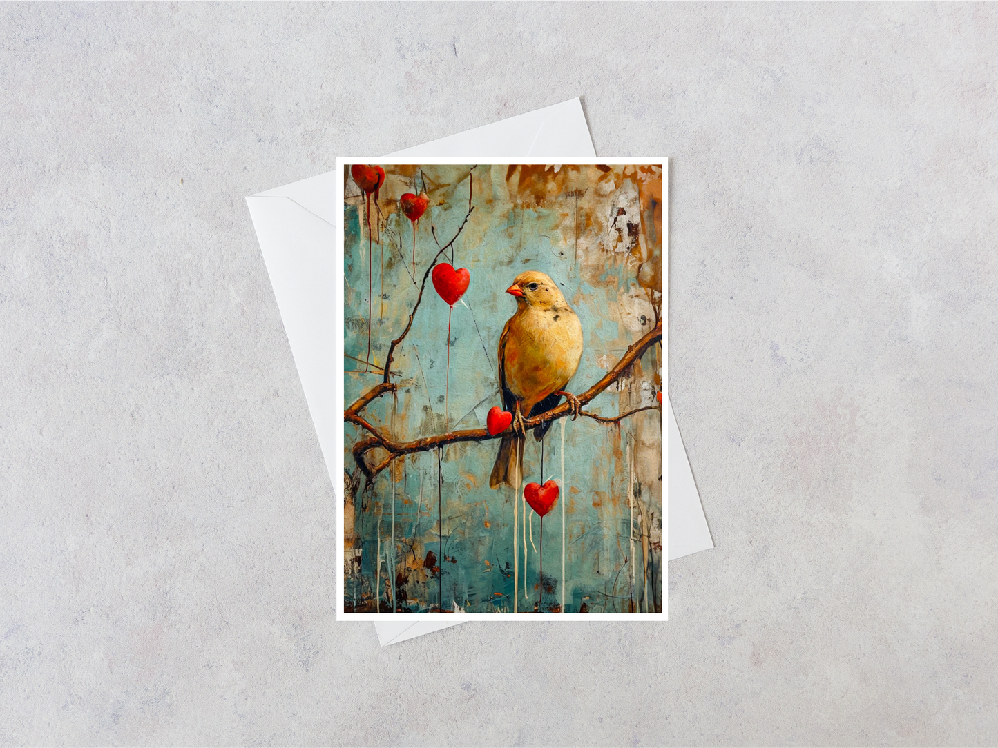 Antique Yellow Canary