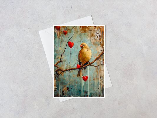 Antique Yellow Canary