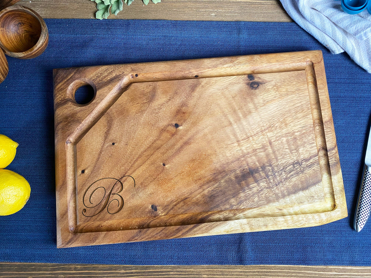 Live Edge Hanging Square Board